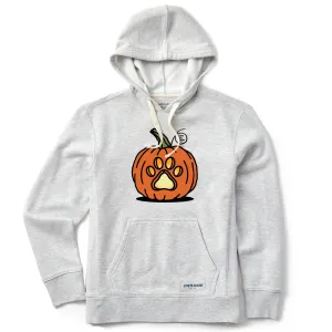 Women's Paw Pumpkin Simply True Fleece Hoodie Lounge Style Winter Gear