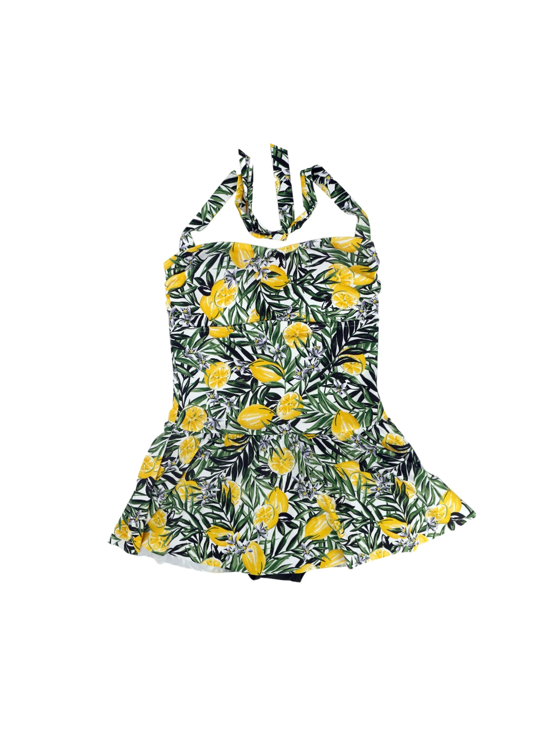 World Glow NonBindingEdges Women's Printed Tankini Top,Multi