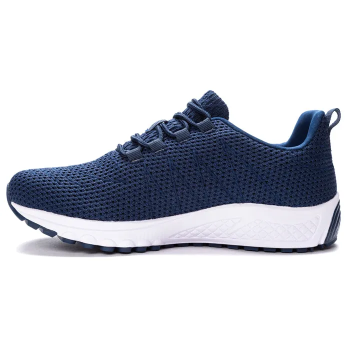 Womens Propet Tour Knit Navy removable insole shoes Hygroscopic Knit