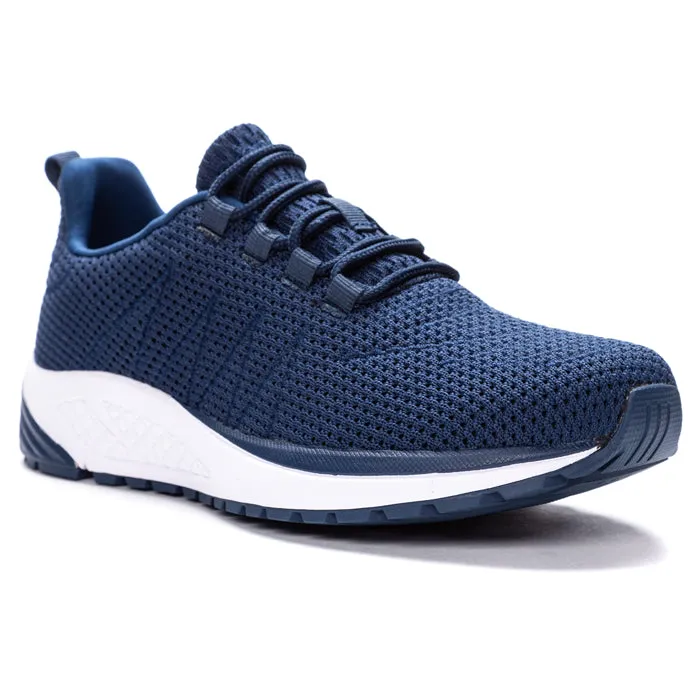 Womens Propet Tour Knit Navy Traction Design outdoor - style shoes