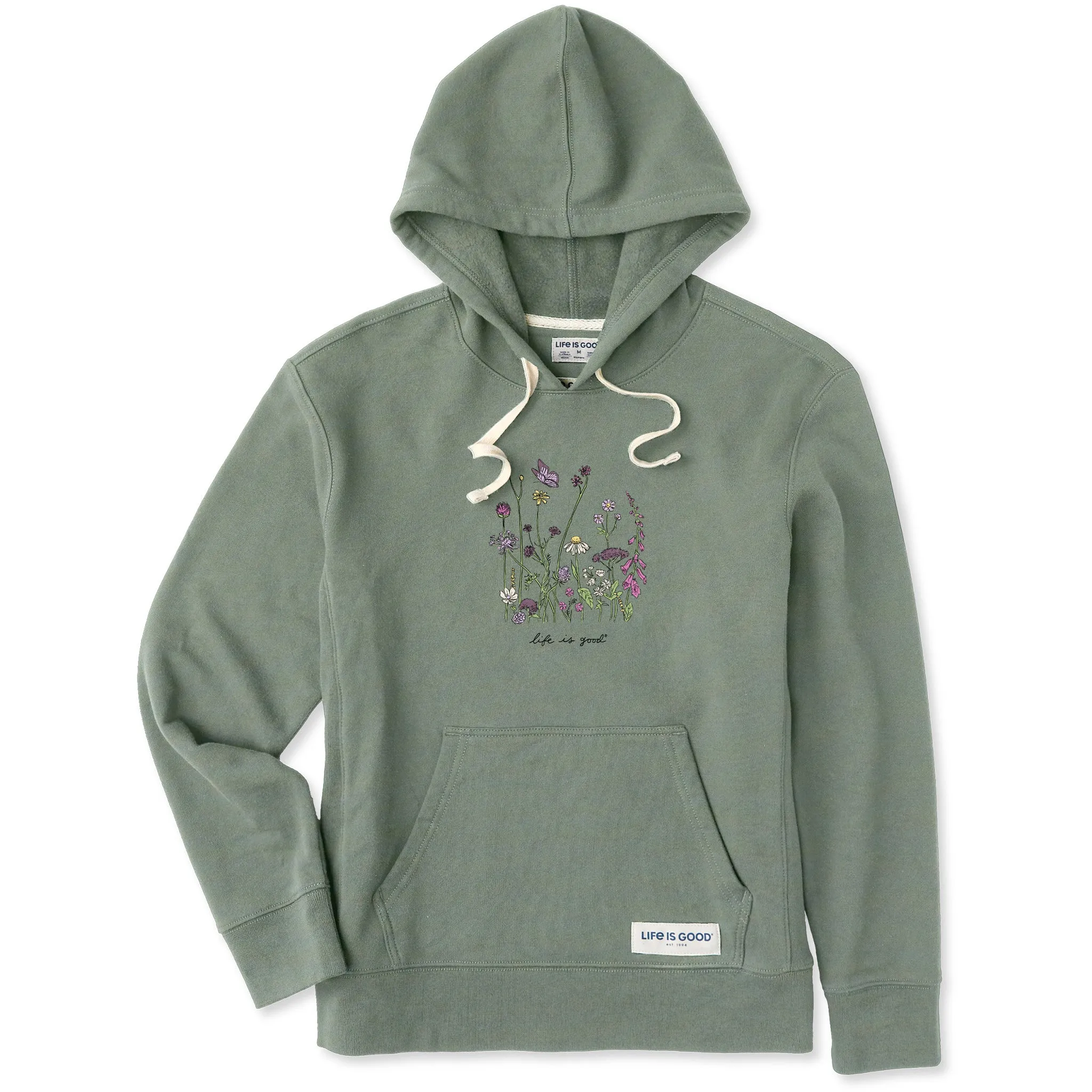 product designer prestige Layer Up Women's Realaxed Wildflowers Simply True Fleece Hoodie