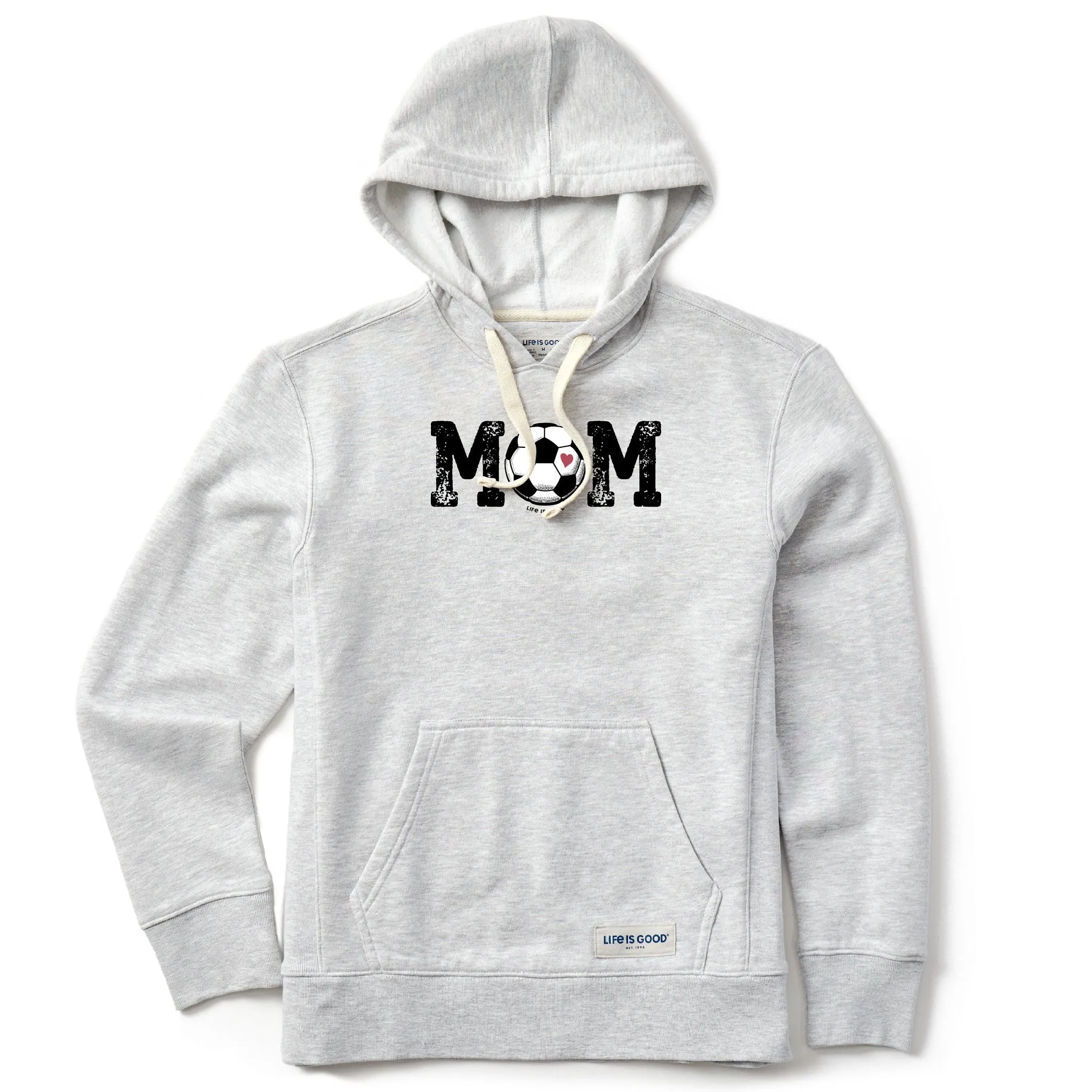 Women's Soccer Ball Mom Simply True Fleece Hoodie product tribal energy Breathable Layer