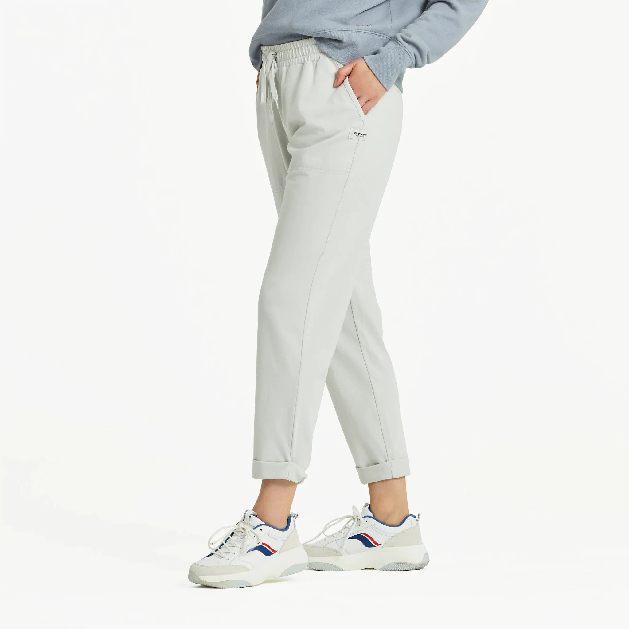 Women's Solid Crusher-Flex Pant Casual Edge