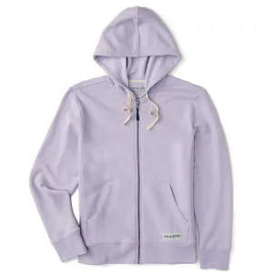 Women's Solid Simply True Fleece Zip Hoodie Warm