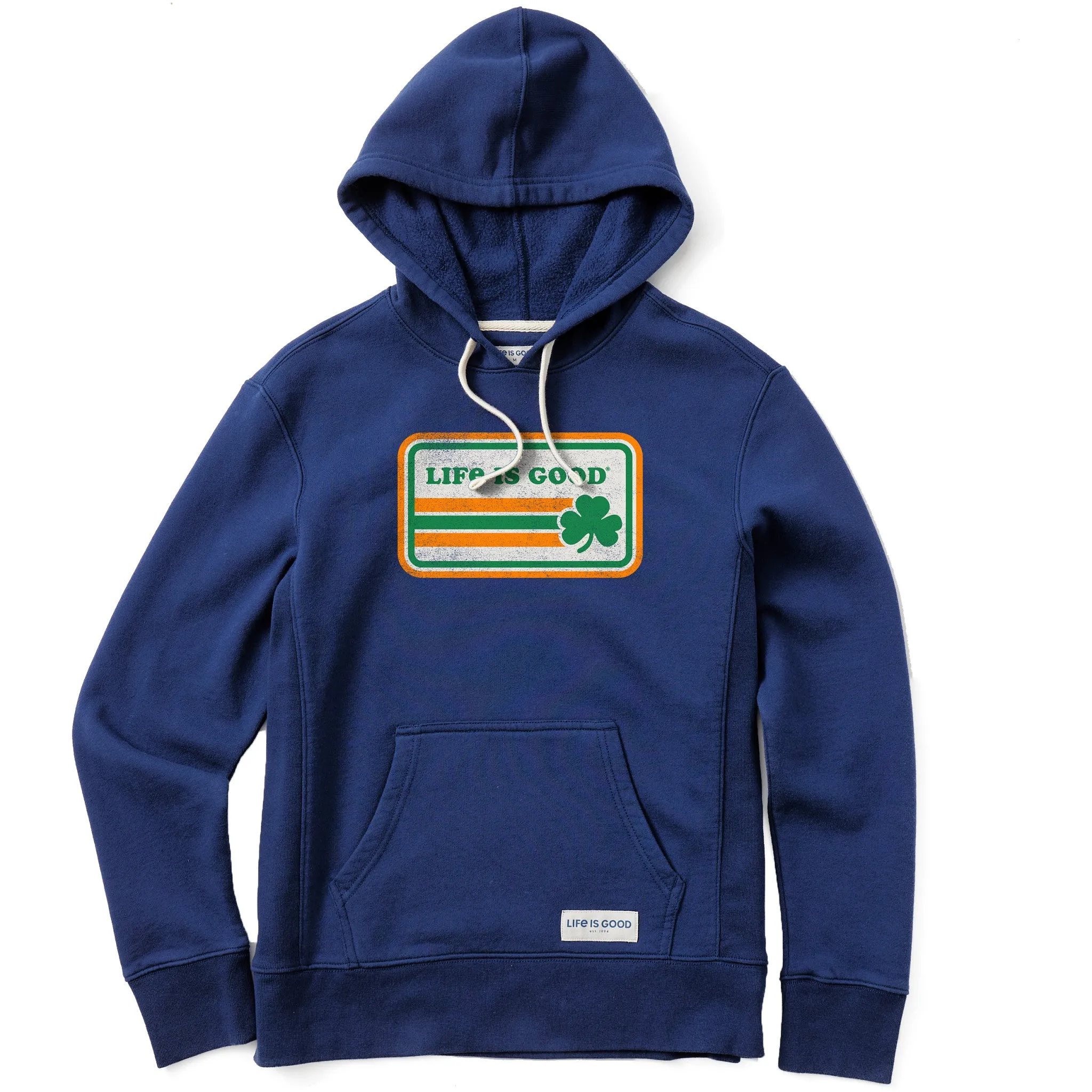 product competitive edge Basic Hoodie Women's Stripe Clover Simply True Fleece Hoodie