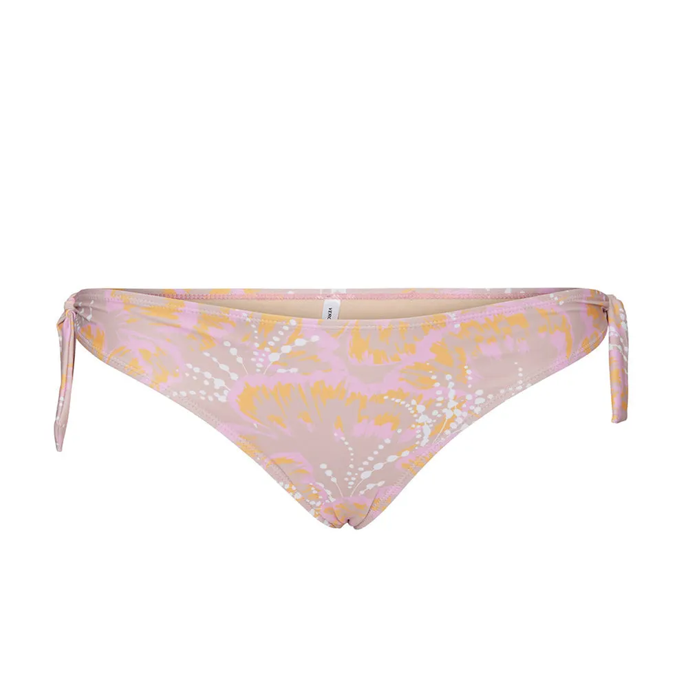 Women's Tie Side Printed Bikini Bottom,Multi Hygienic Finish