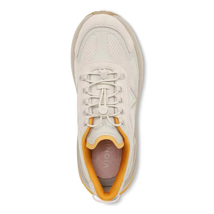 Womens Vionic Walk Max Sierra in Cream supination - correcting shoes adjustable - straps shoes