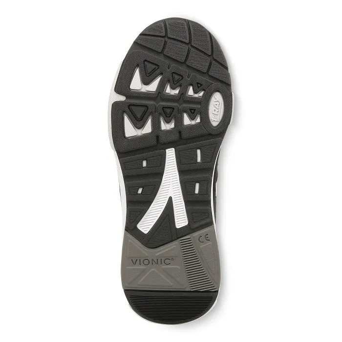 Womens Vionic Walk Stider in Black/ Charcoal short - distance runner Comfort Run
