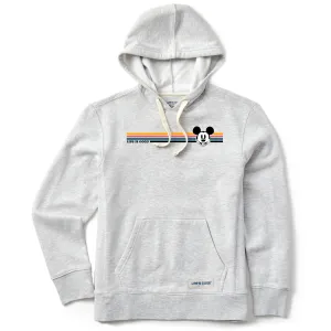 Women's Willie Stripe Simply True Fleece Hoodie Casual Vibes