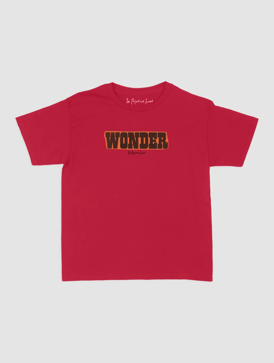 Popular DoubleStitched Seams wonder baby tee