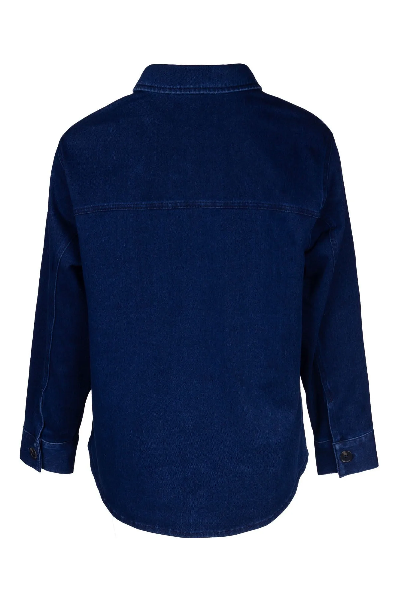 Wonder Stretch Denim Jacket | DARK BLUE | 6945B1 Glossy Finish