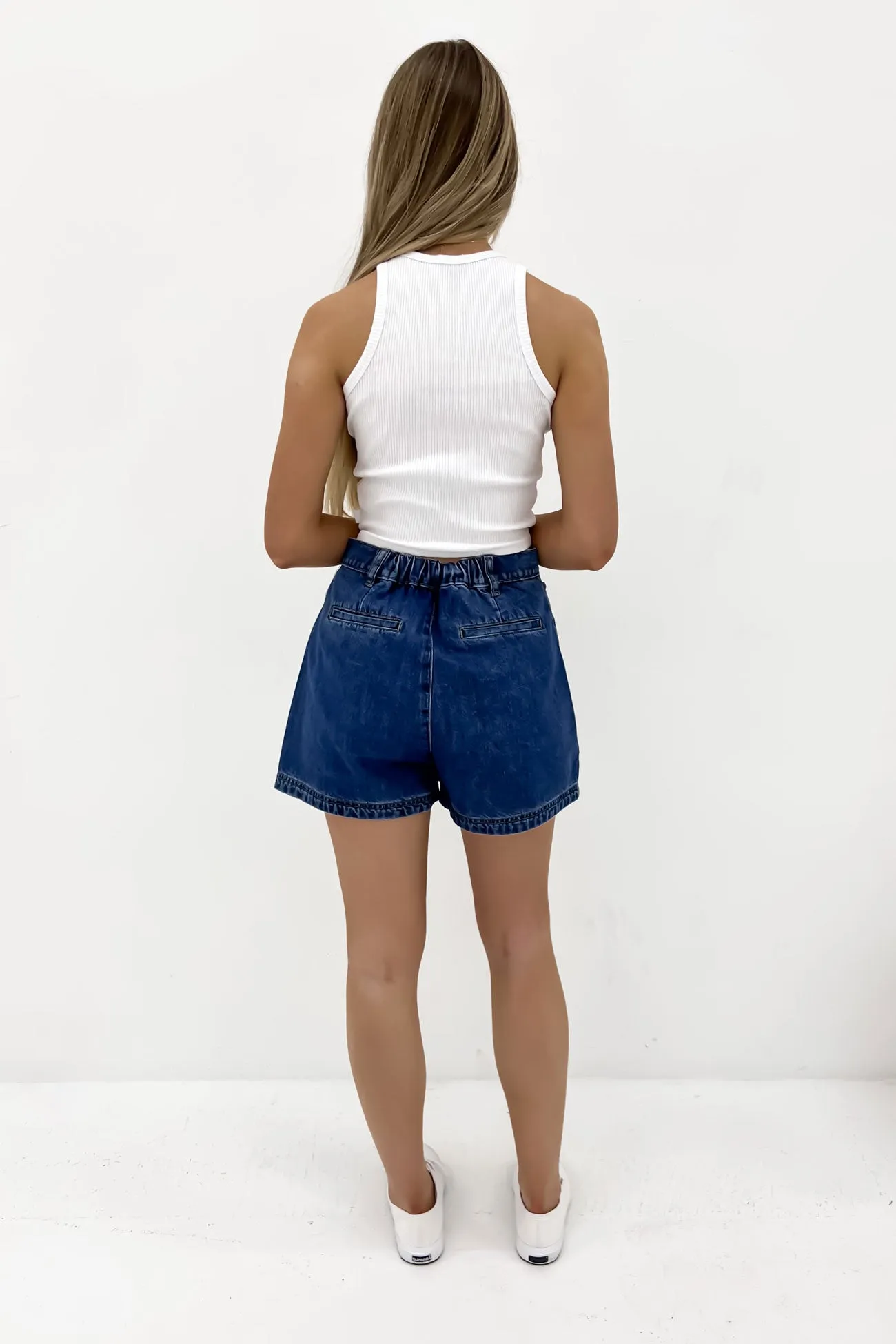 Josie Short Heritage Blue Yoga wear