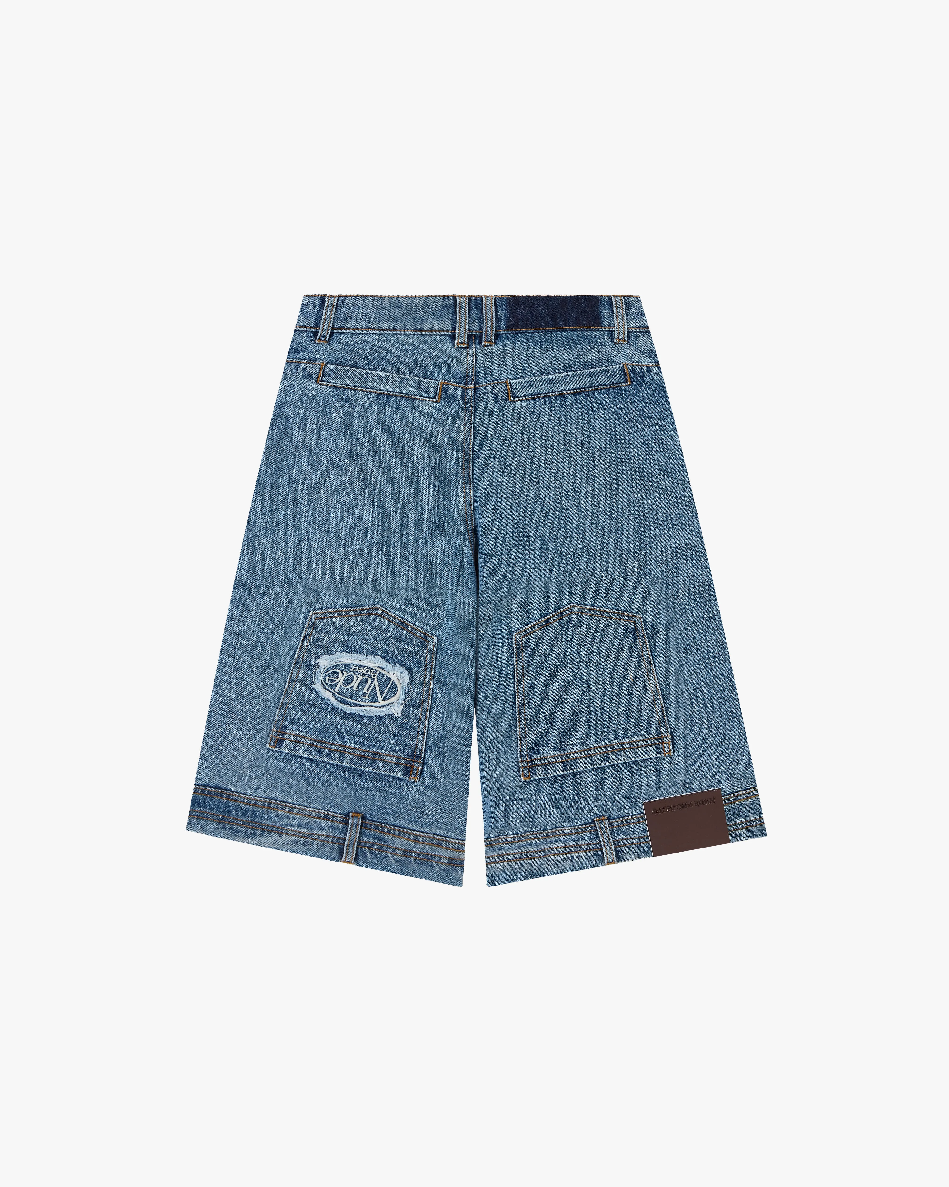 Updown Denim Shorts Travel Fit
