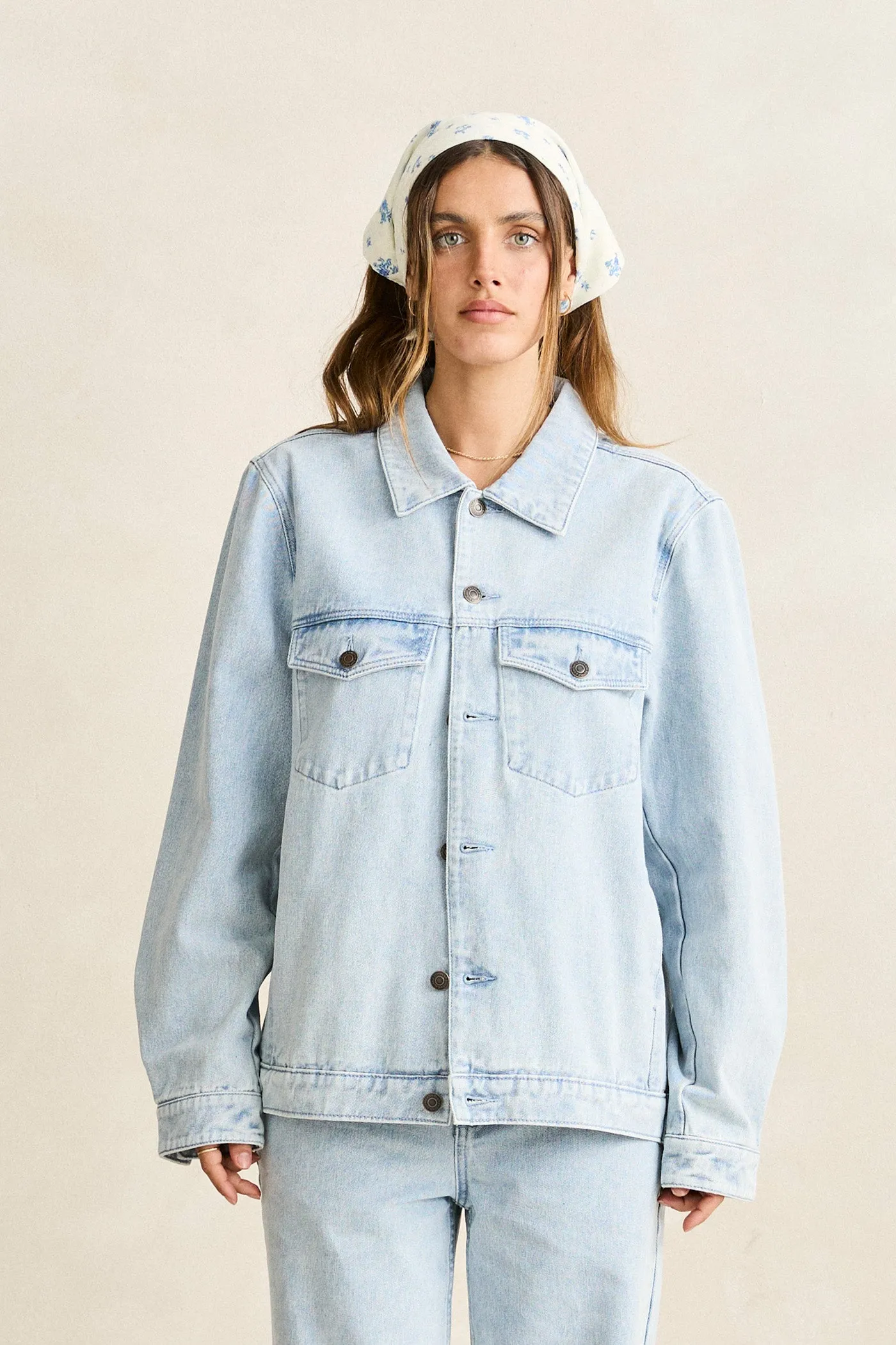 Odor Resistant Treatment Outdoor Style Staple Wren Denim Jacket Denim