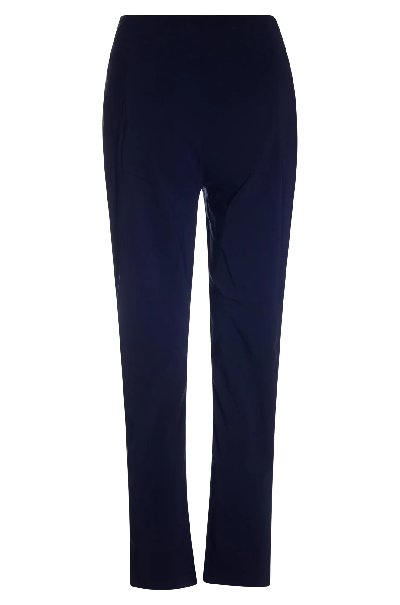 Micro Stretch Capri Pants | NAVY | 2147AR High-rise waist Padded hips