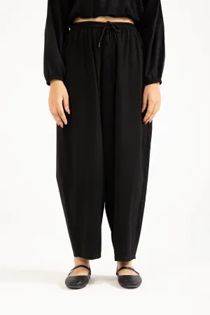 BARREL FIT TROUSER WITH DRAWCORD DETAIL SoftTouchFinish