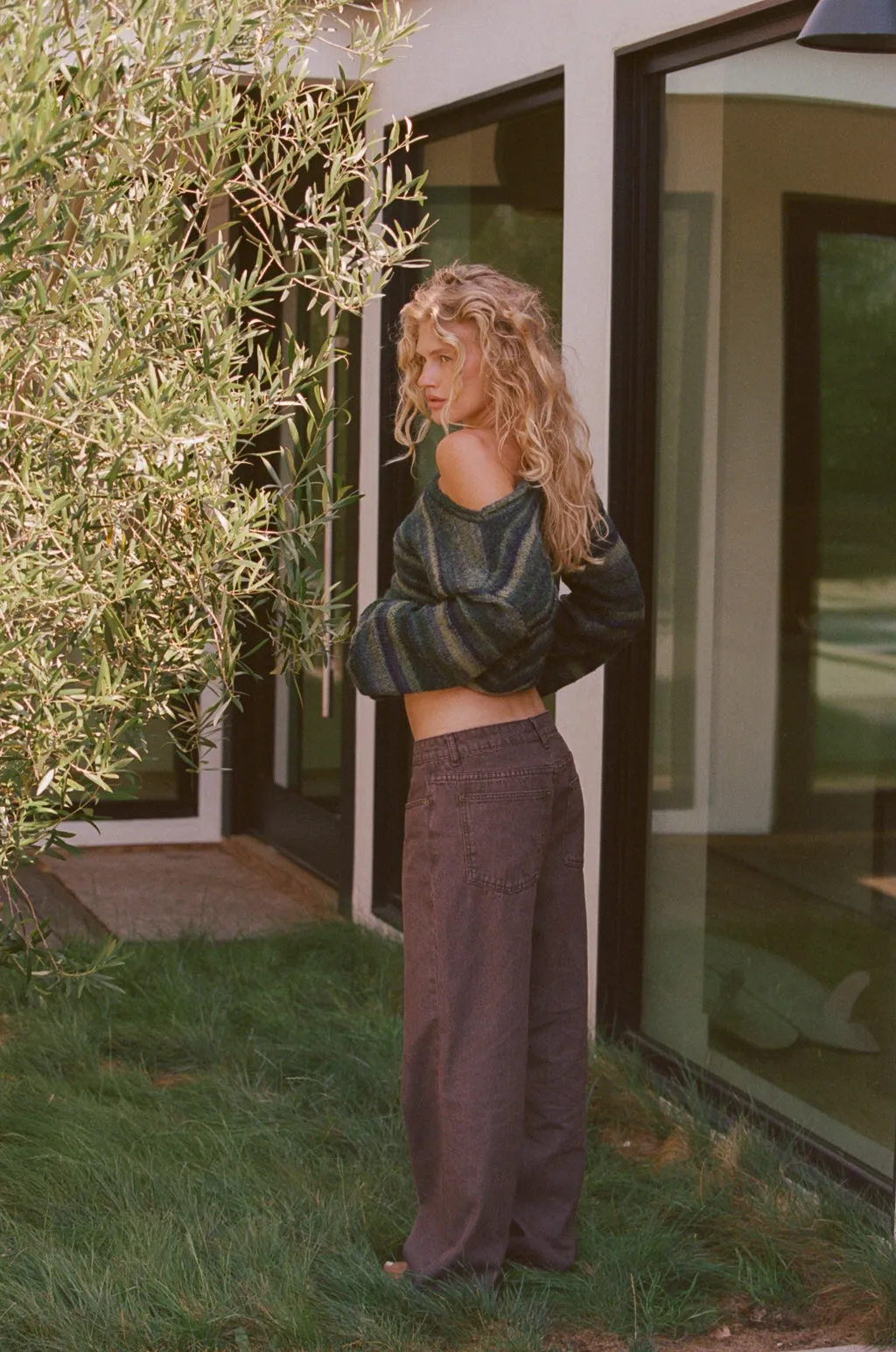 AntiStaticTreatment Lightweight Fit Charlie Low Rise Denim Jean Chocolate