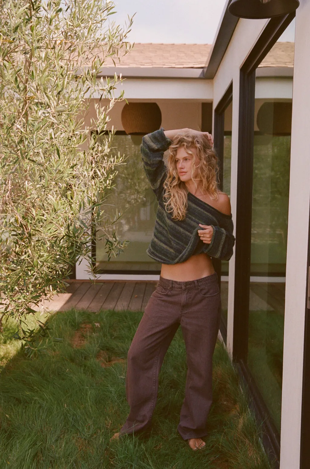 Slim Comfort Cozy And Stylish Charlie Low Rise Denim Jean Chocolate