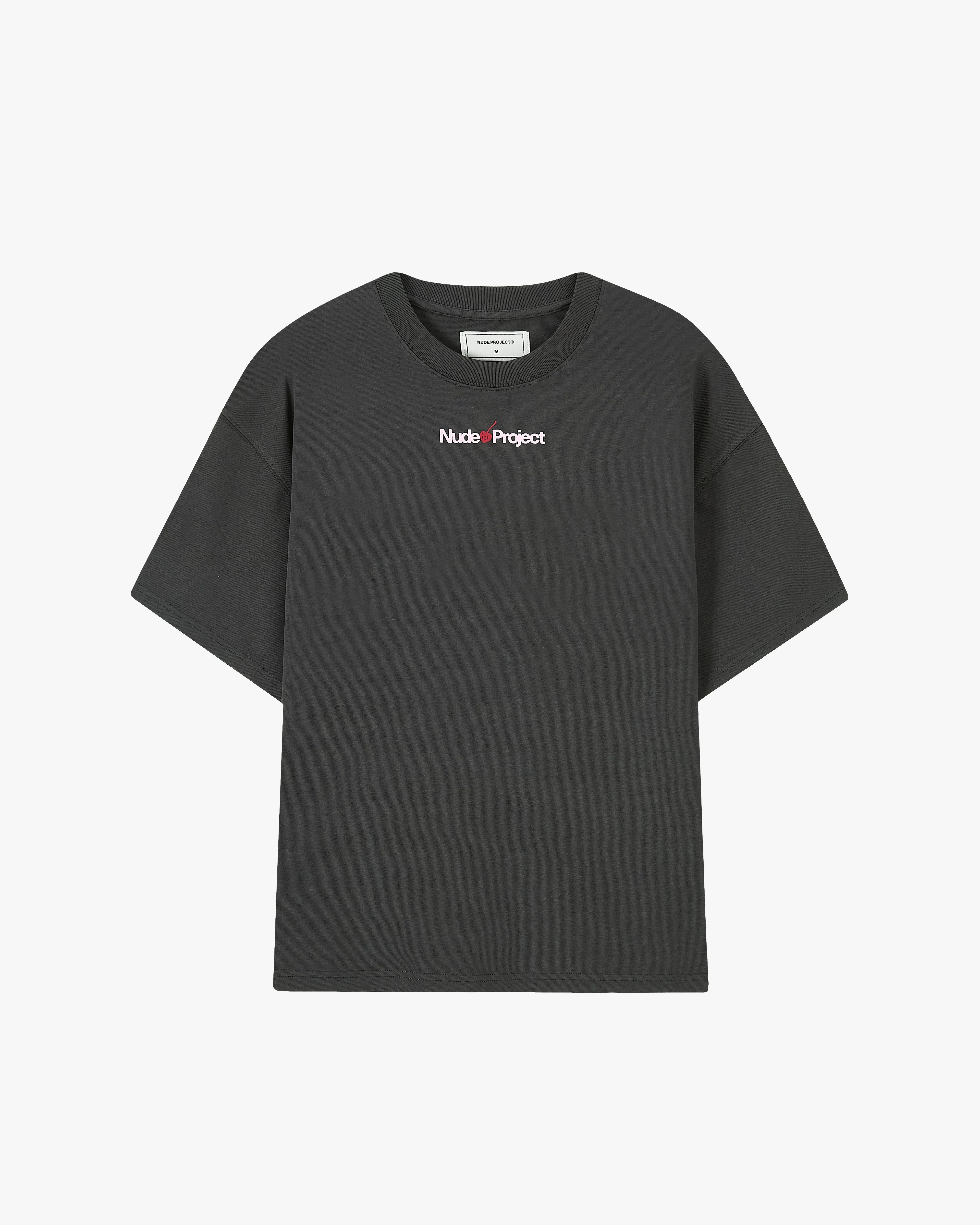 TearResistant Material Leather Core Xoxo Tee Ash