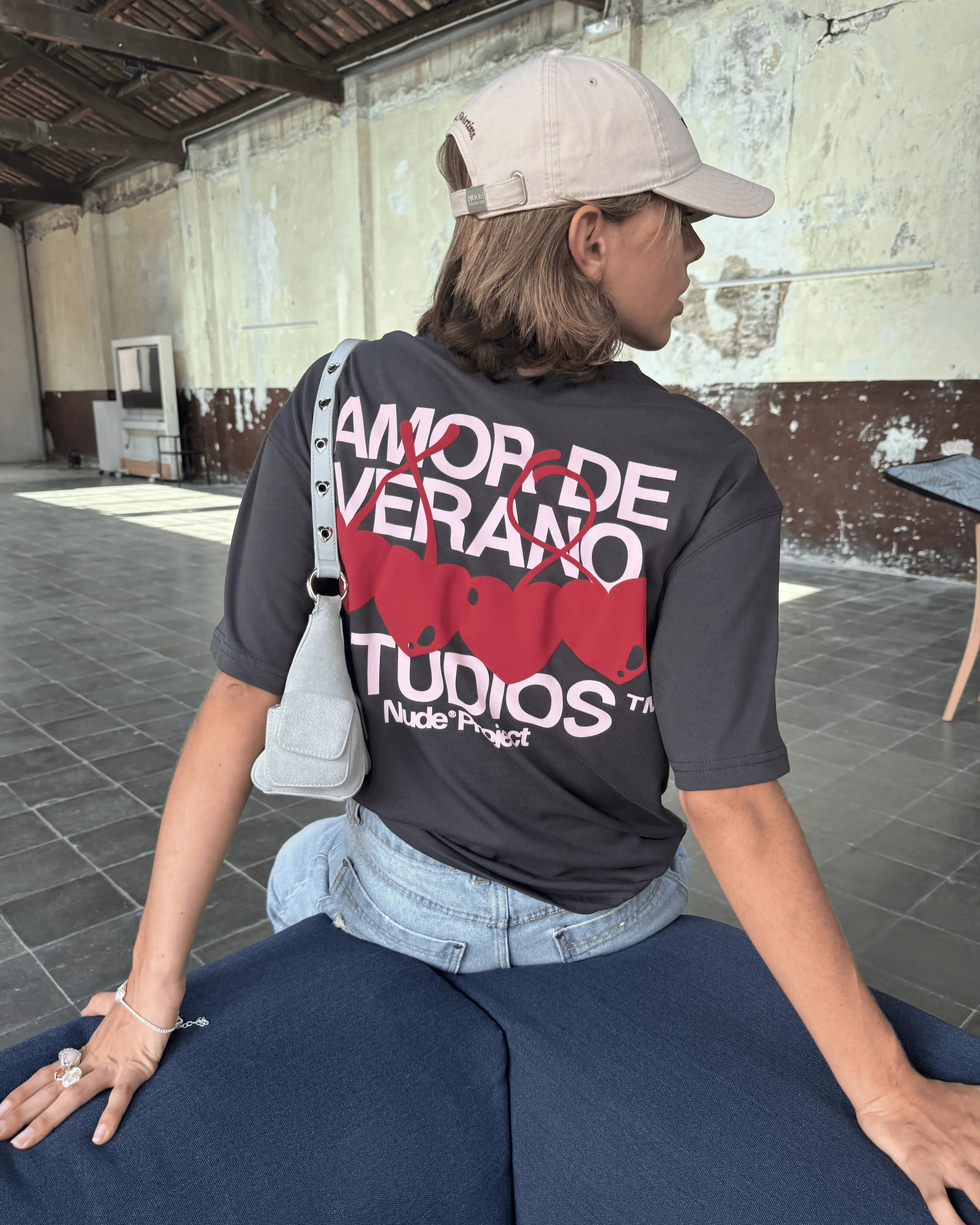 Xoxo Tee Ash Glitter Glow QuickDryTechnology