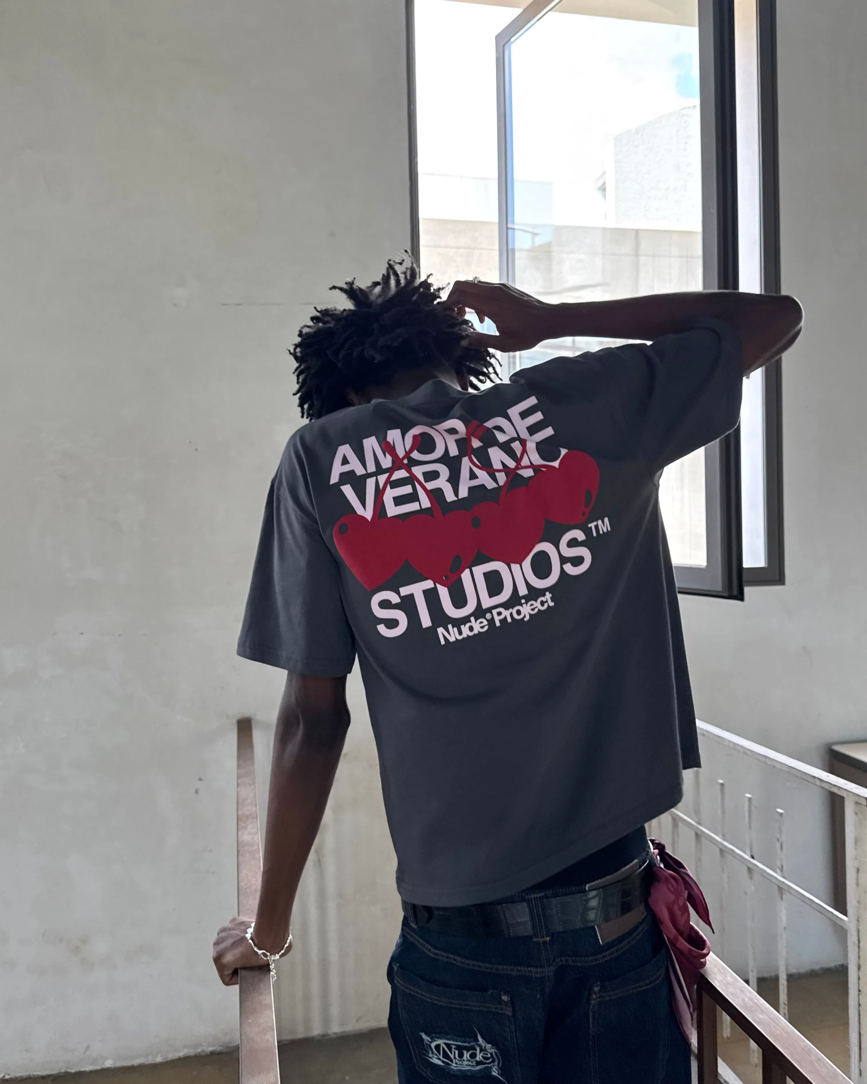 Design Soul Digital Core Xoxo Tee Ash