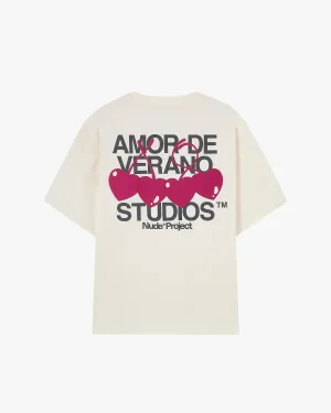 Xoxo Tee Marshmallow Tale Core MoistureControl Fabric