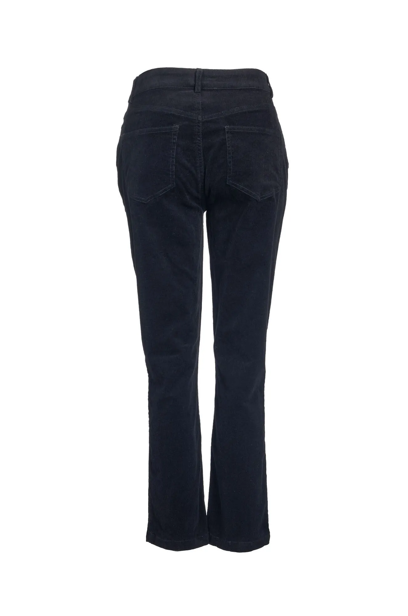 Xtra Short Corduroy Pants | Black | 6196B1 Layer-Friendly
