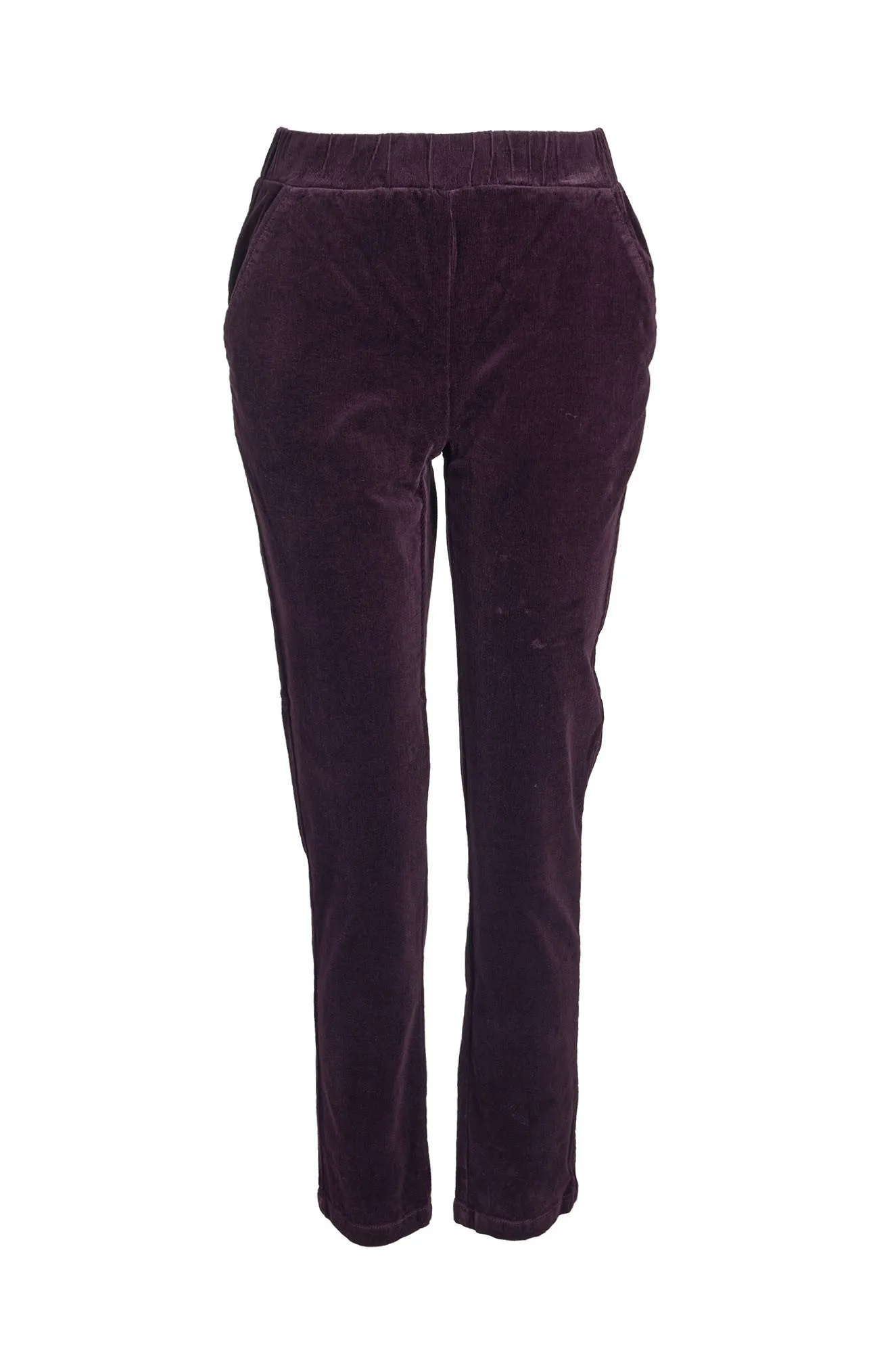 Comfy Feel Soft Brush Lining Xtra Short Pants | PLUM | 6191B1