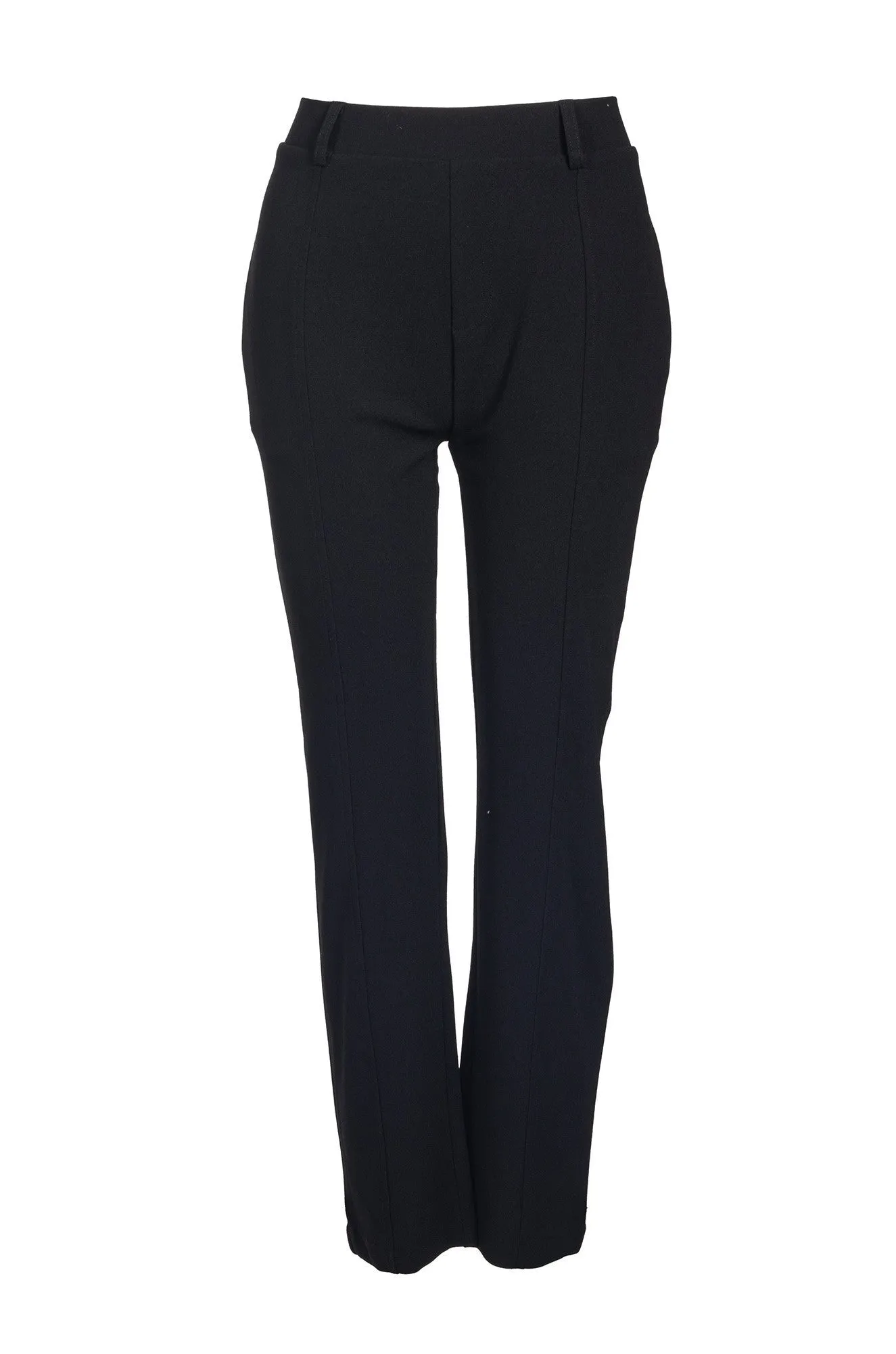 Everyday Comfort Wear Xtra Short Stretch Crepe Pants | Black | 8221B1