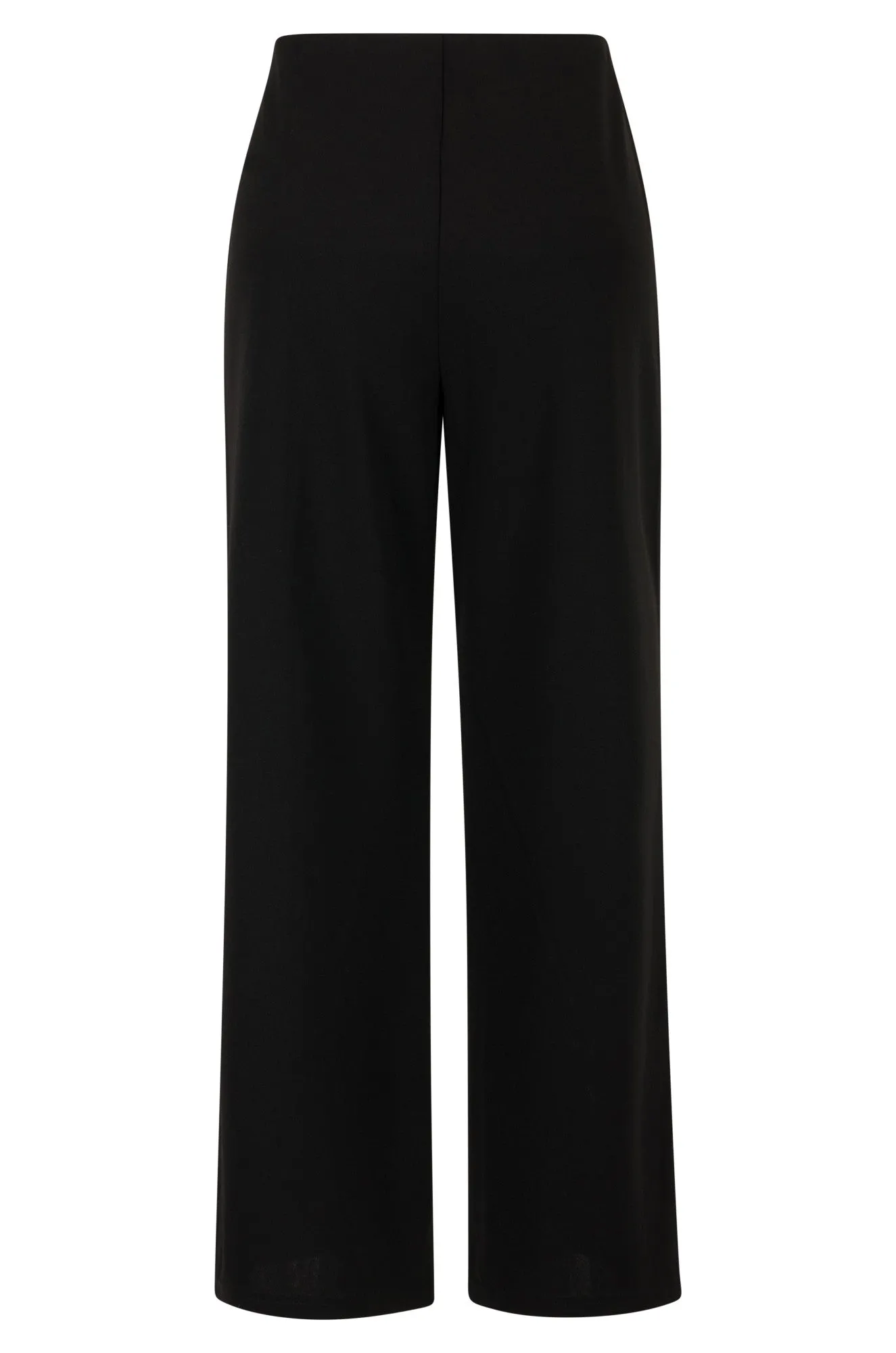Minimal Cut Practical Comfort Xtra Short Stretch Crepe Pants | Black | 8224B1