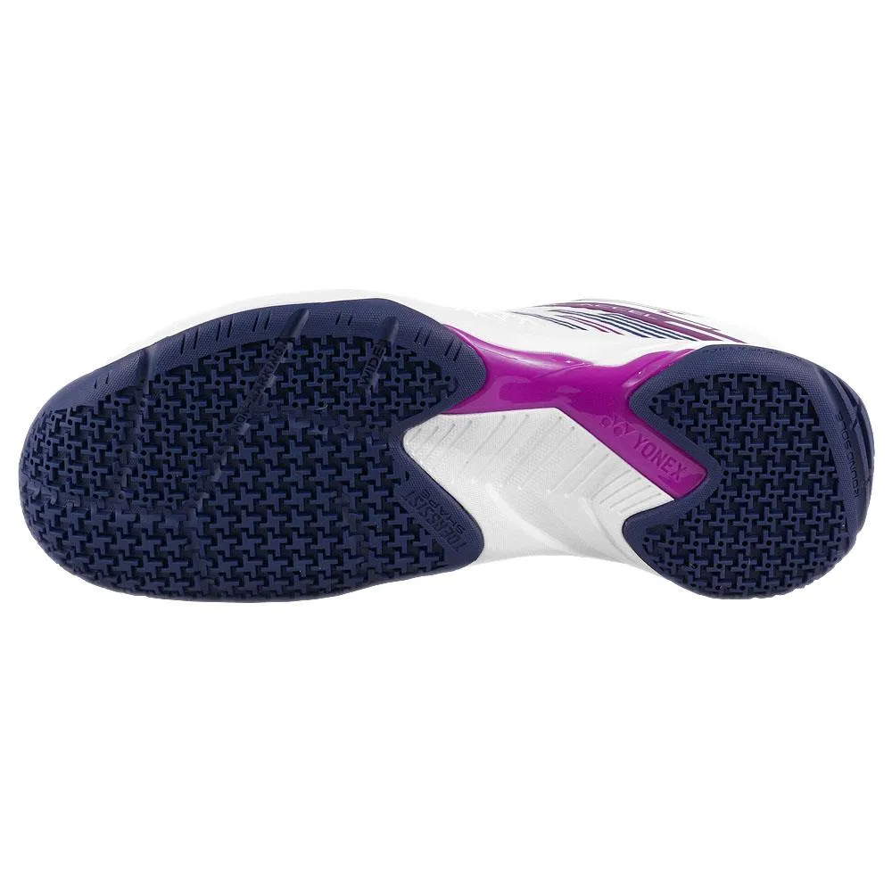 Good Traction Yonex Women's Cascade Accel - Wide - White/Purple