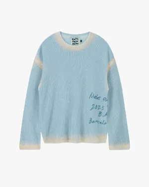 Durable Stitching Local Knit Baby Blue