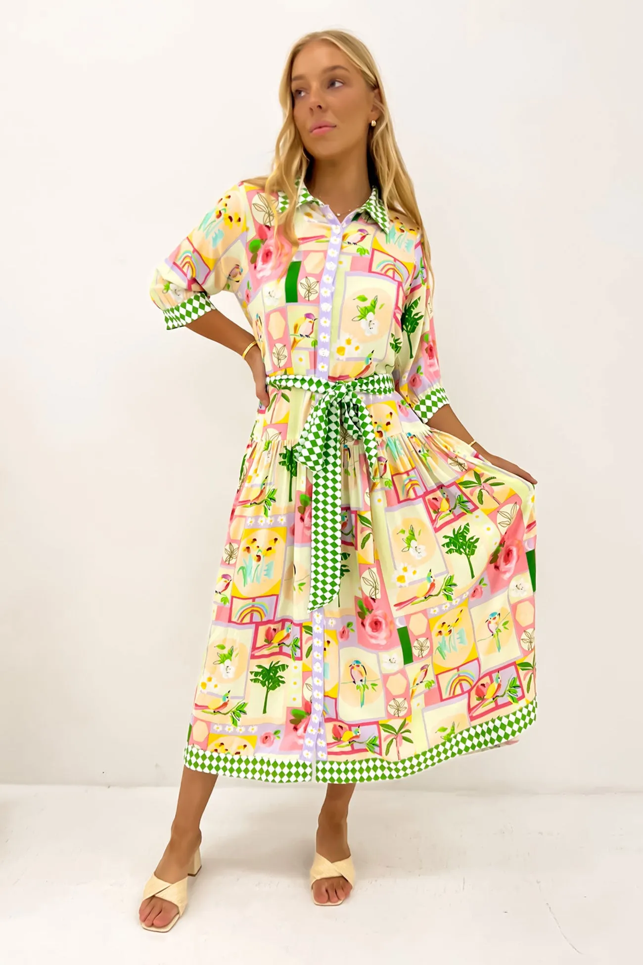 Zinnia Maxi Dress Parisian Elegant Everyday Light Flow