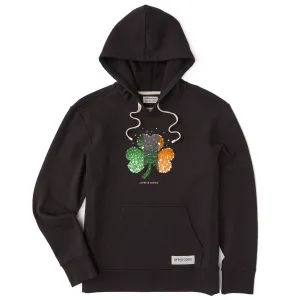 pearl accents Breathable wear Women's Shamrock of Shamrocks Simply True Fleece Hoodie